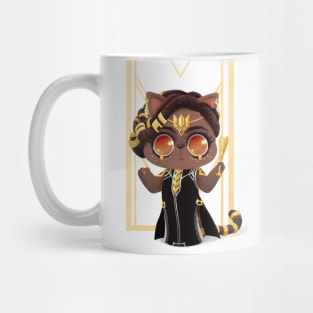 Golden Kitty_White Mug